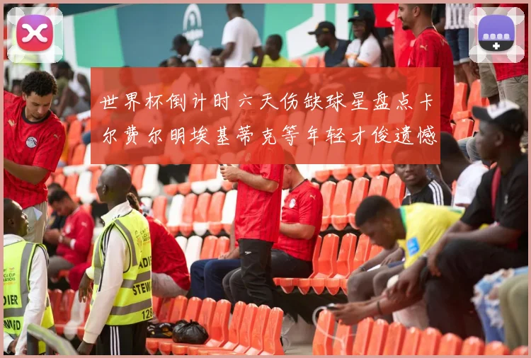 世界杯倒计时六天伤缺球星盘点卡尔费尔明埃基蒂克等年轻才俊遗憾缺席